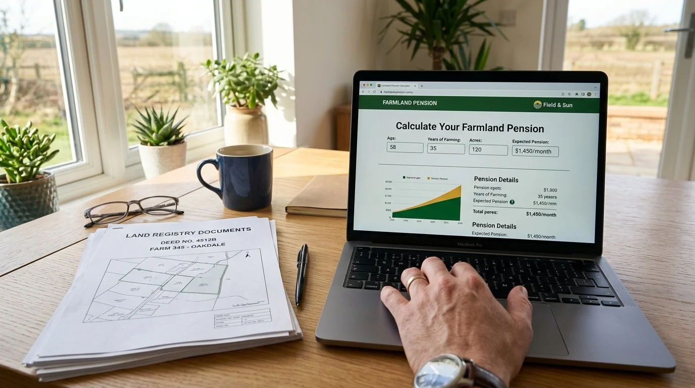 농지 연금 신청 자격 조건 확인