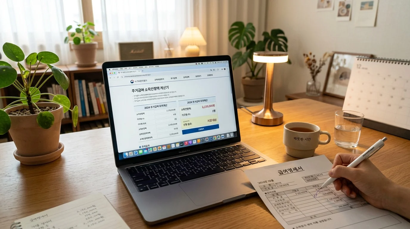 주거급여 신청 조건