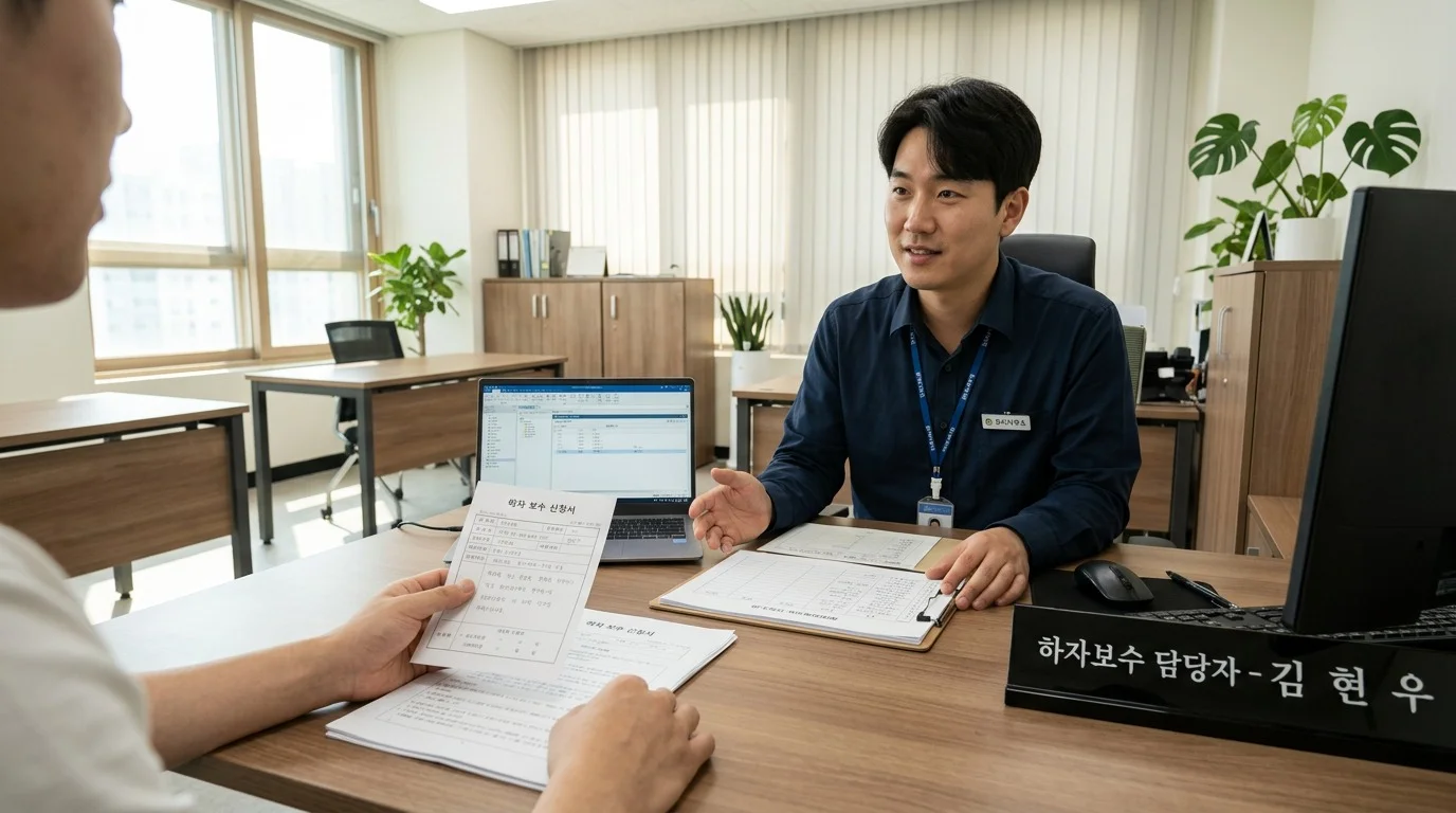 아파트 하자 보수 신청 방법