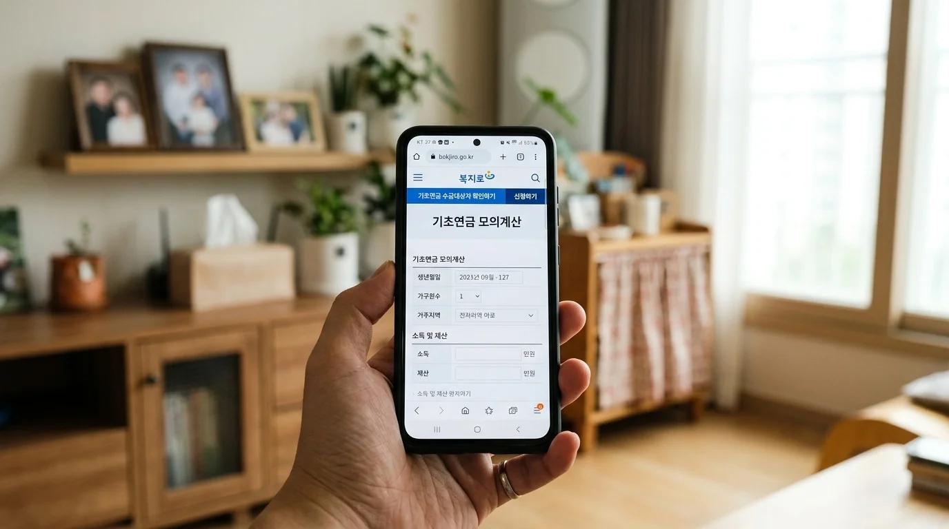 기초연금 수급자격