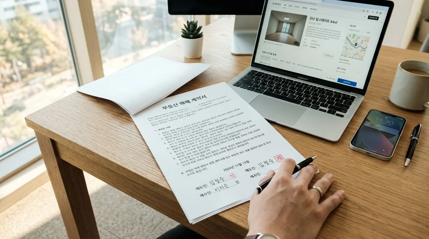 부동산 매매 계약서 작성 방법