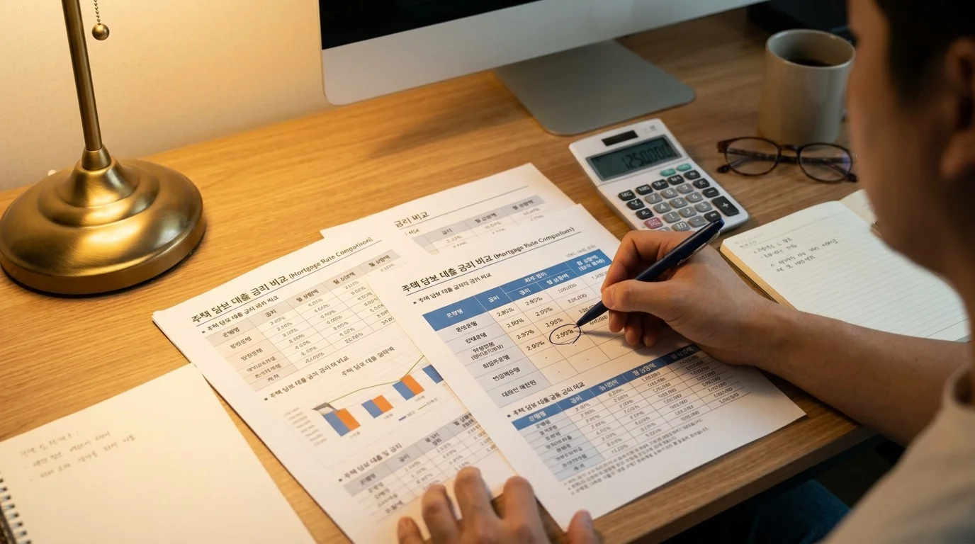 주택담보대출 금리 비교 사이트