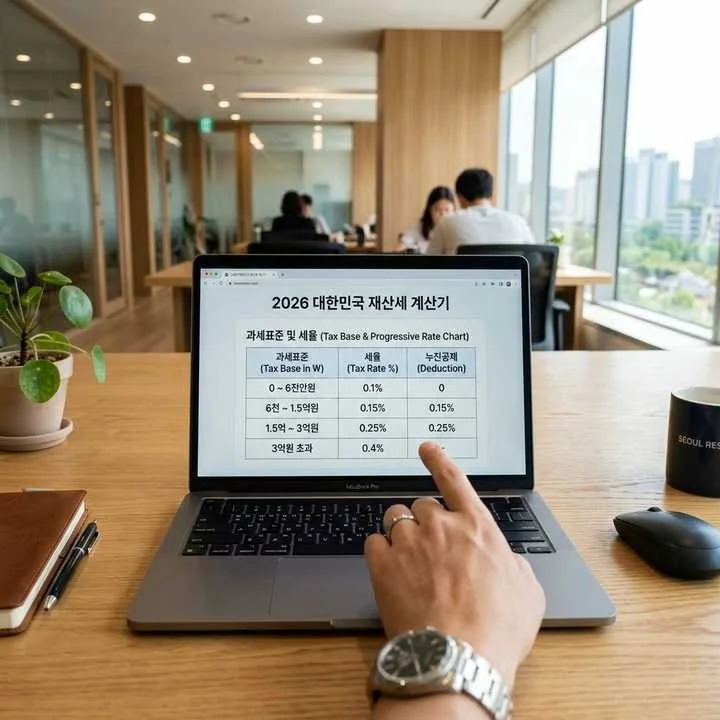 [2026 최신] 2026 종합부동산세 세율 계산기로 나의 세금 정확히 예측하기