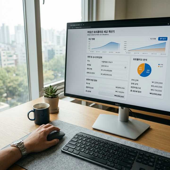 2026 종합부동산세 세율 계산기