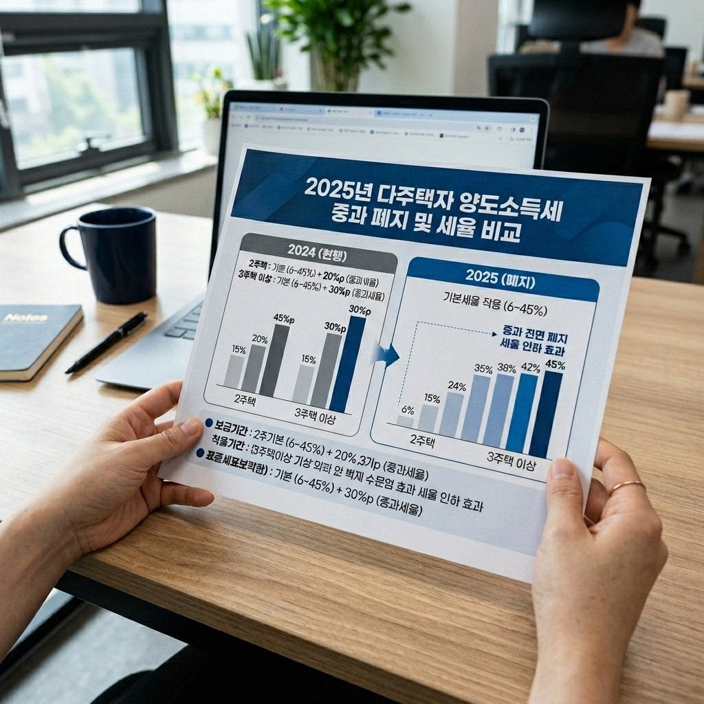 다주택자 양도세 중과 폐지 시기