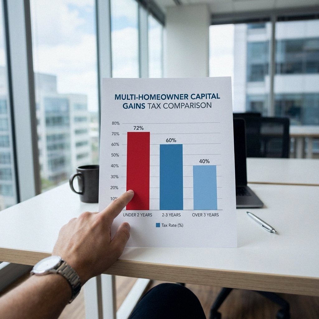 [2026 최신] 다주택자 양도소득세 중과 계산기 완벽 가이드