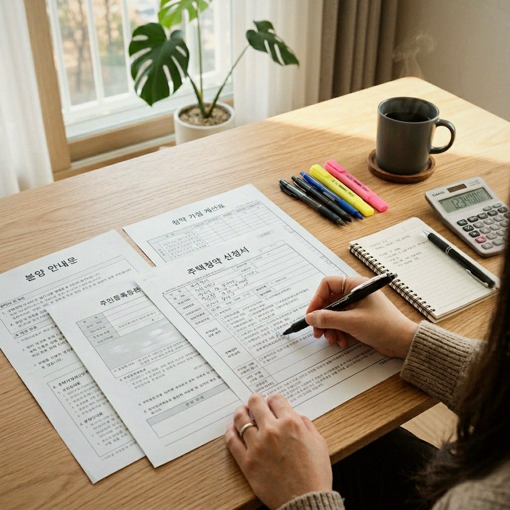 무주택자 주택청약 자격조건 확인