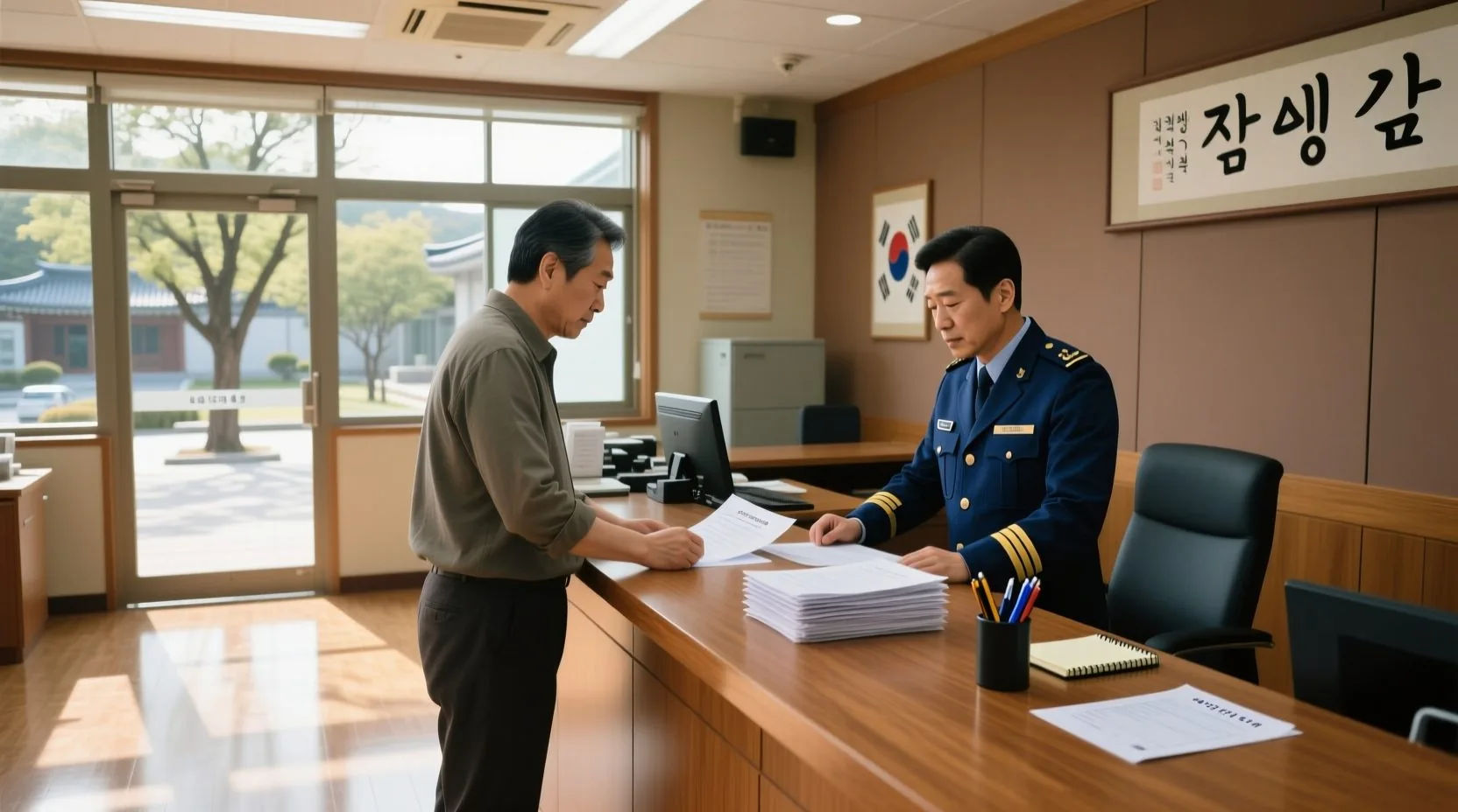 주민센터 신청 창구